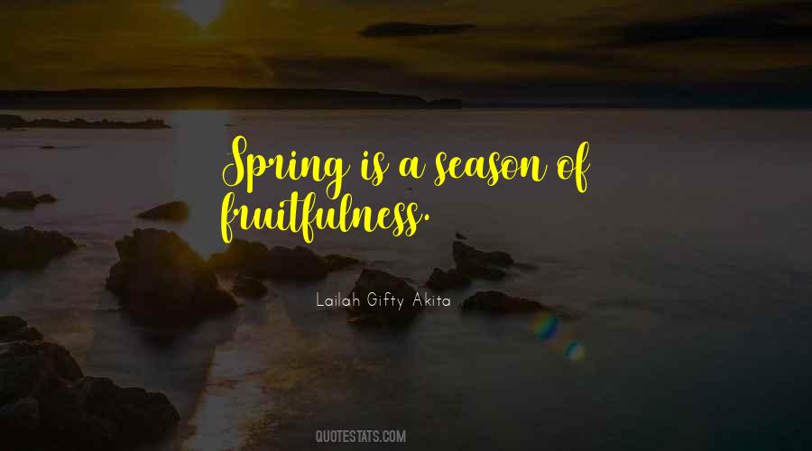 Quotes About Spring Season #979985