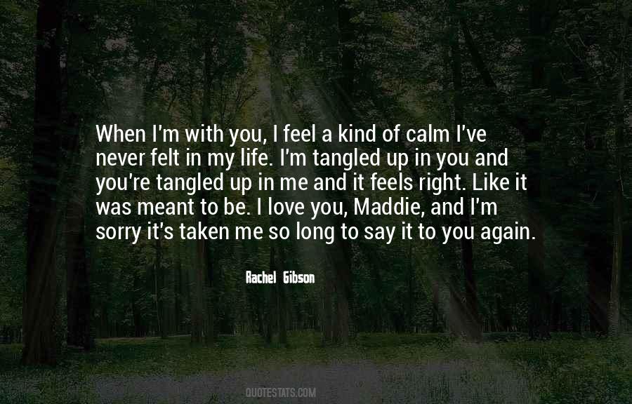 Quotes About Love Meant To Be #592005