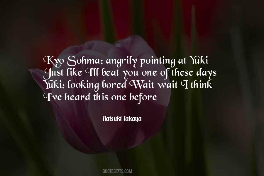 Yuki Sohma Quotes #831724