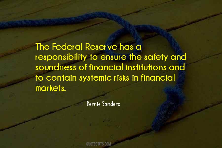 Quotes About Financial Institutions #1582392