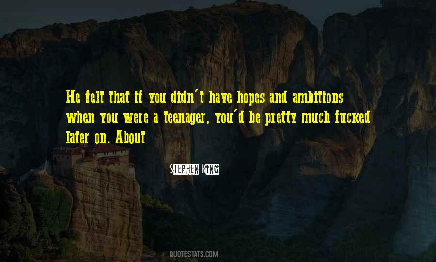 Quotes About Hopes #85362