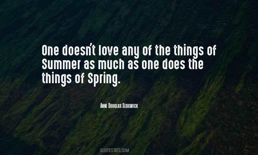 Quotes About Spring Love #223609