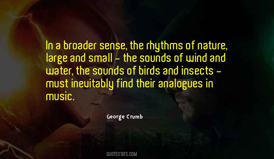 Quotes About Sounds Of Nature #755012