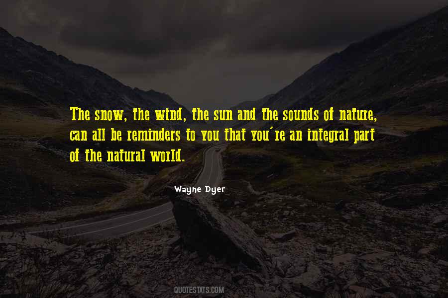 Quotes About Sounds Of Nature #797010