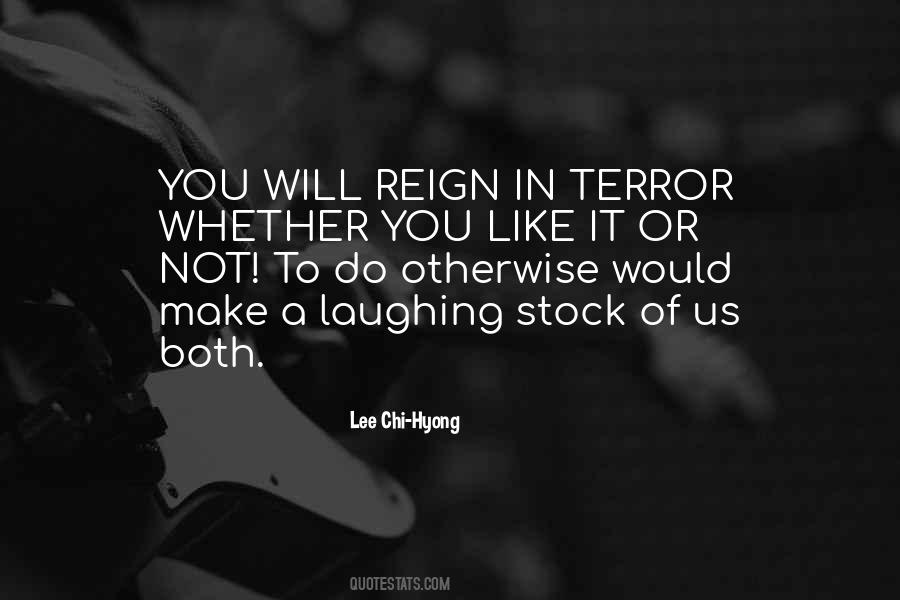 Quotes About Reign Of Terror #1494640