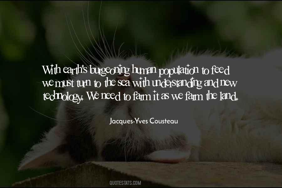 Yves Cousteau Quotes #172311