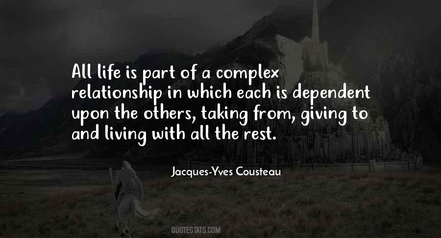 Jacques Yves Cousteau quote: The road to the future leads us smack into the