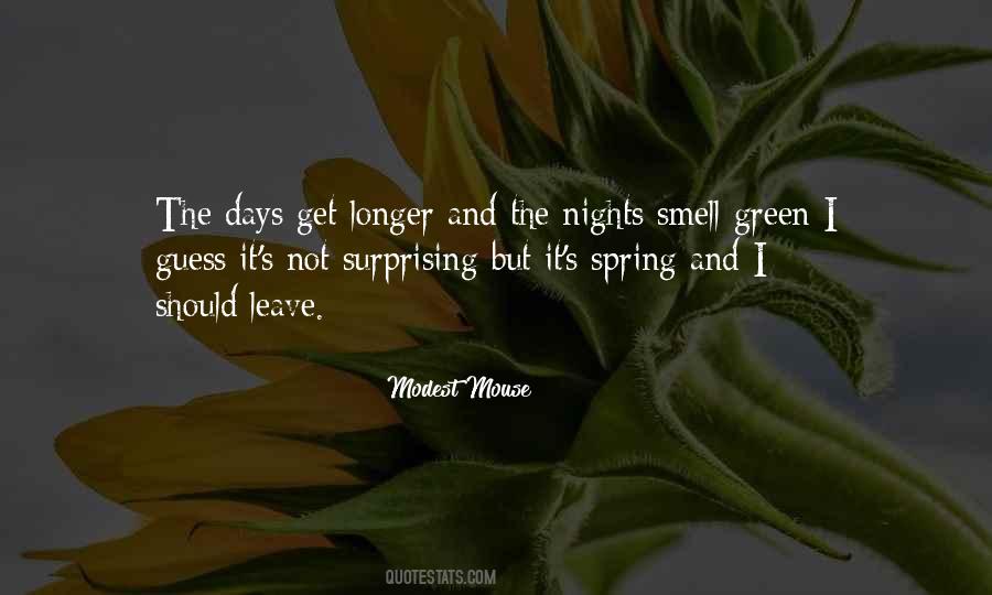 Quotes About Spring Green #180529