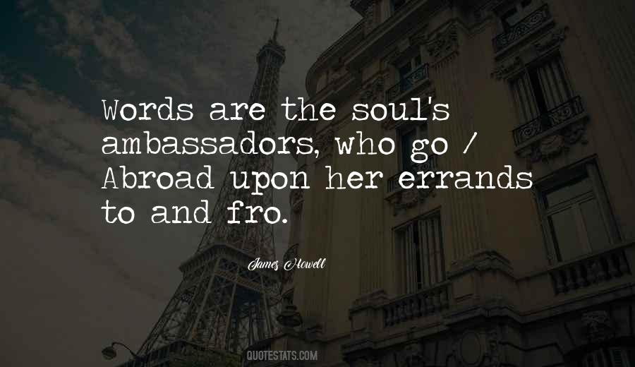 Quotes About Ambassadors #1156232