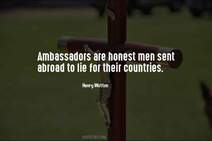 Quotes About Ambassadors #1488626