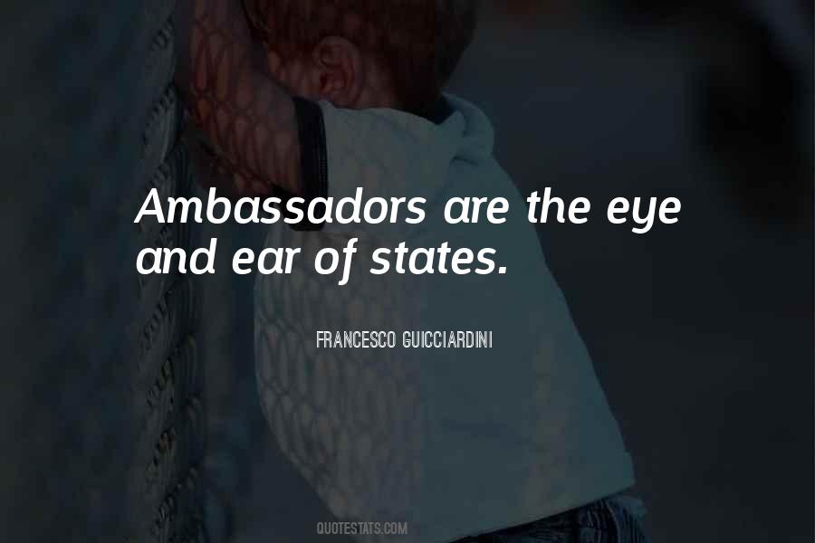 Quotes About Ambassadors #260034