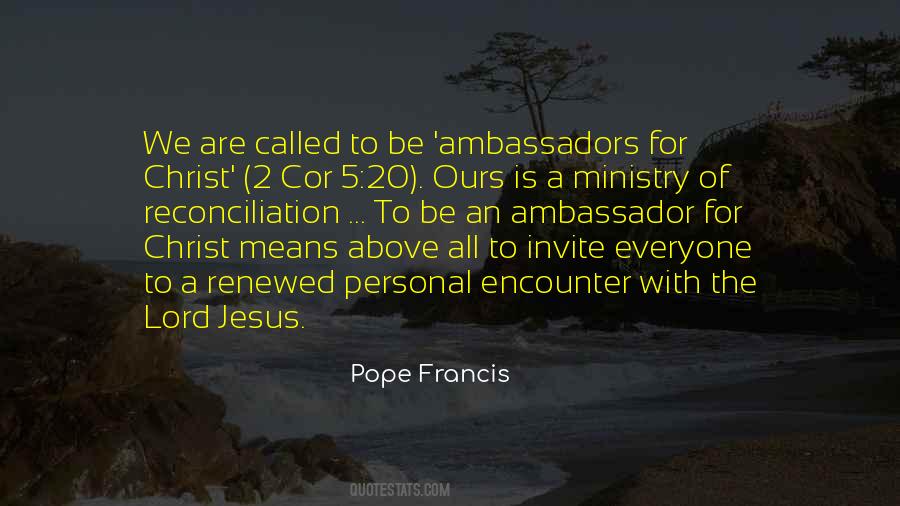 Quotes About Ambassadors #460451