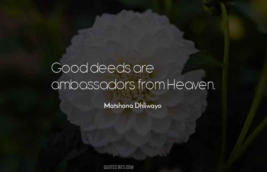 Quotes About Ambassadors #945828