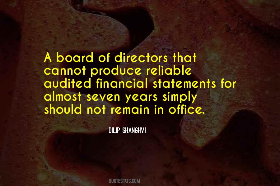 Quotes About Board Of Directors #1622846