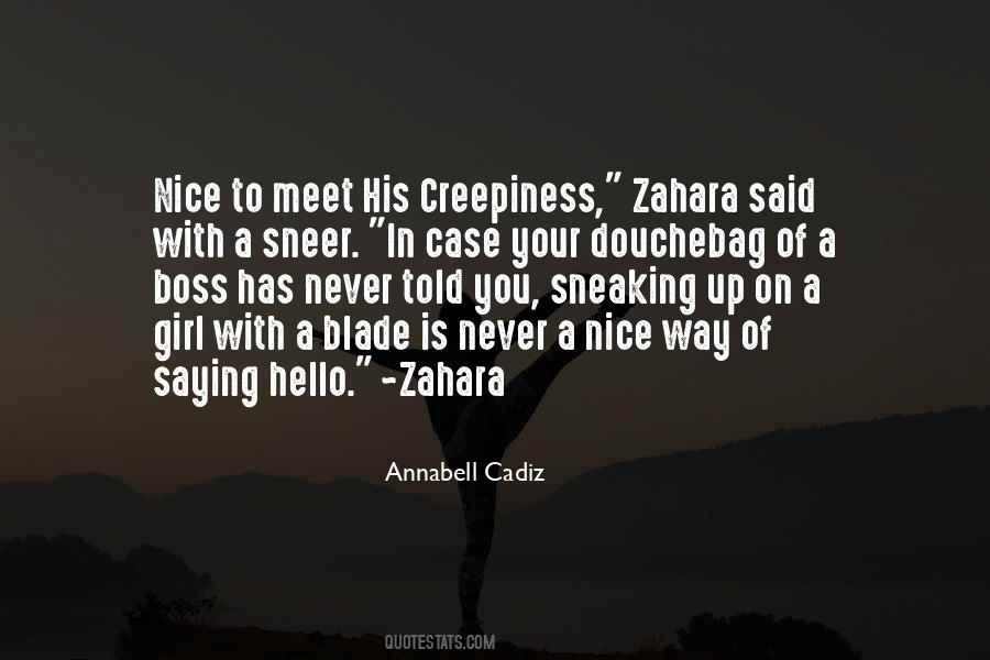 Zahara Quotes #1449349