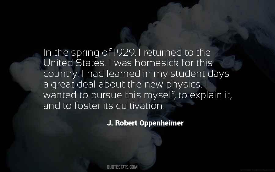 Quotes About Spring Days #1447478
