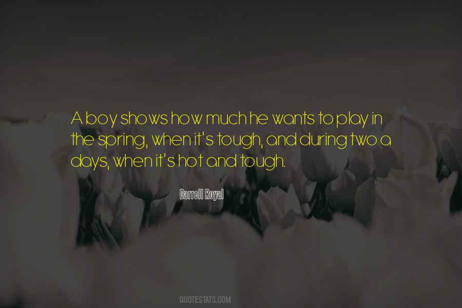 Quotes About Spring Days #1466369