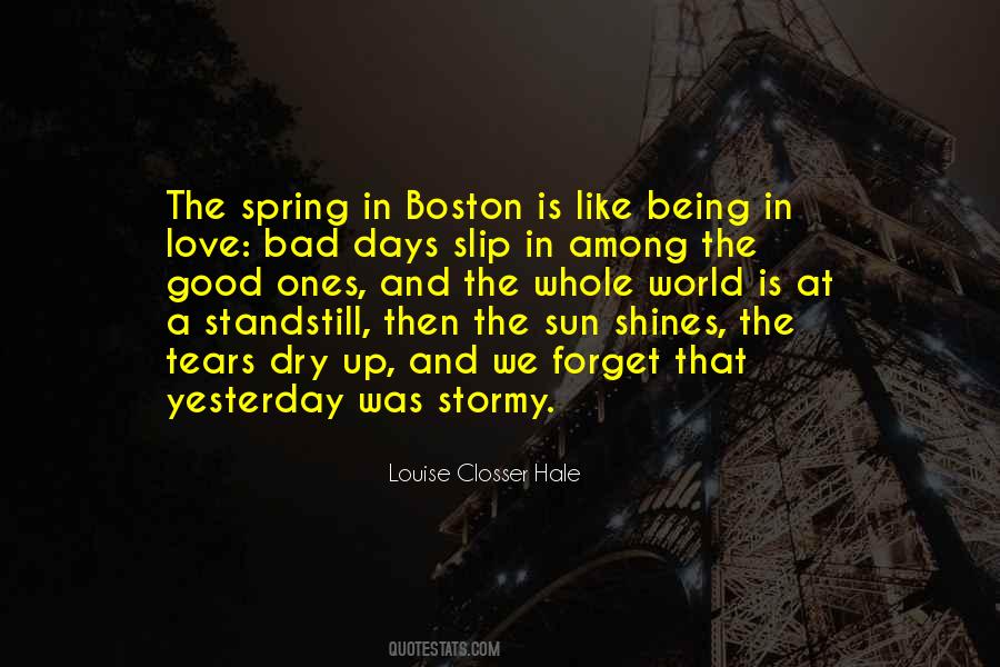 Quotes About Spring Days #164057