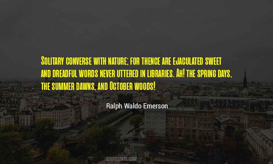 Quotes About Spring Days #40825