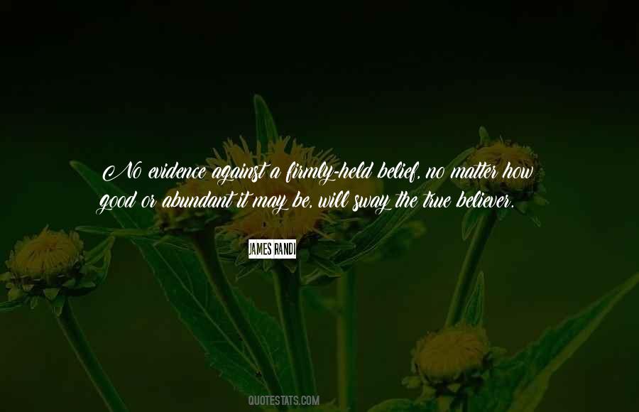 Quotes About A True Believer #489106