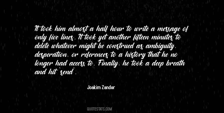 Zander Quotes #289875