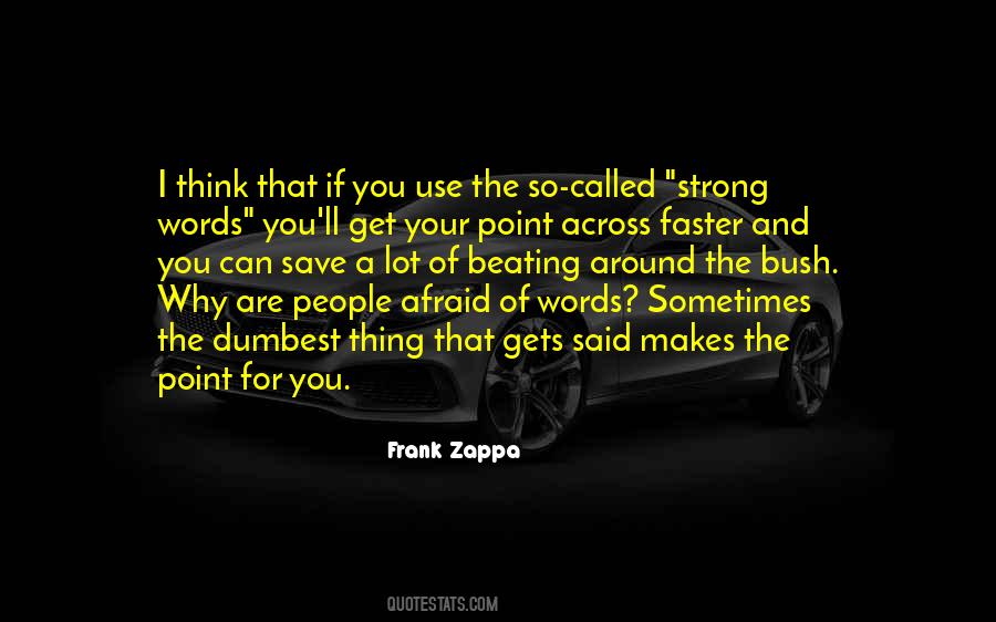 Zappa Quotes #54859