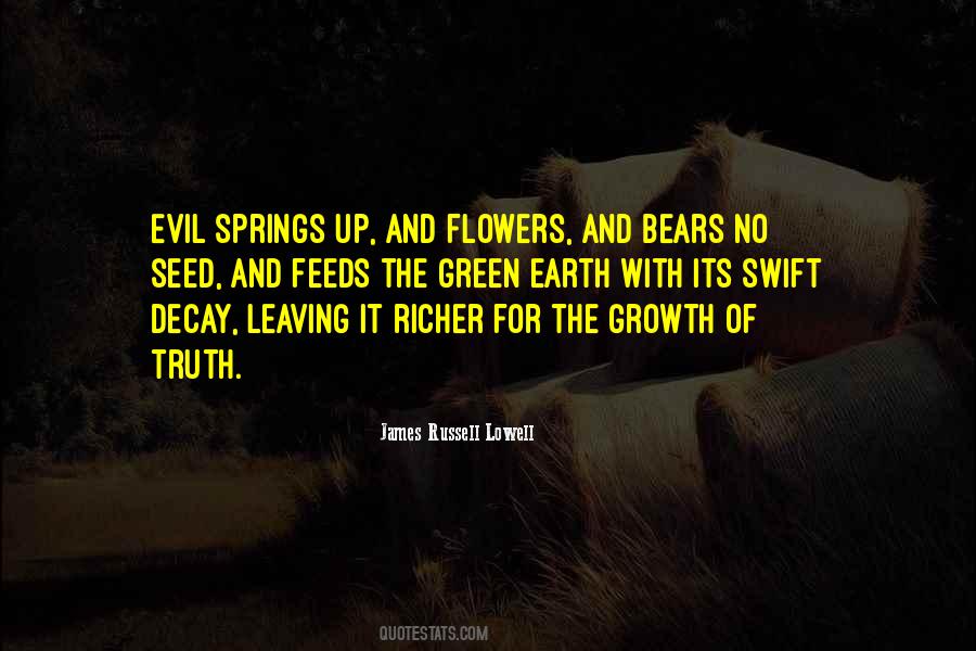 Quotes About Spring And Growth #280502