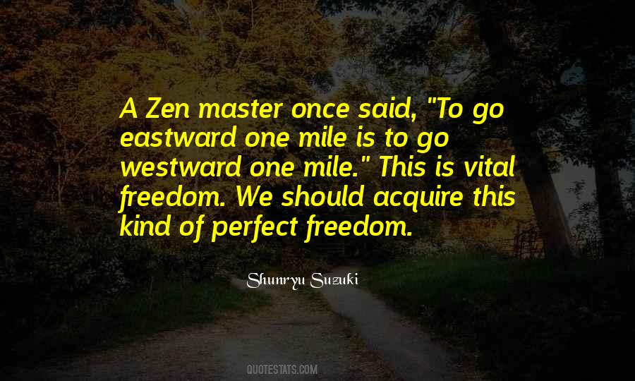 Zen Master Suzuki Quotes #1600683