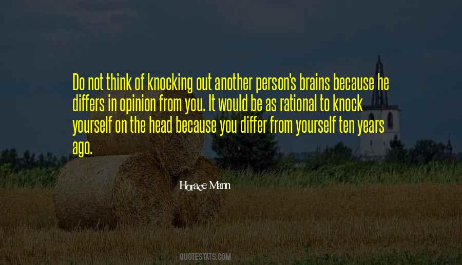 Quotes About Knocking Someone Out #37170