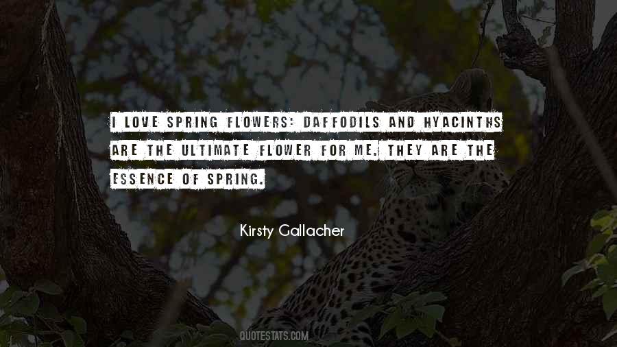 Quotes About Spring And Flowers #1614411