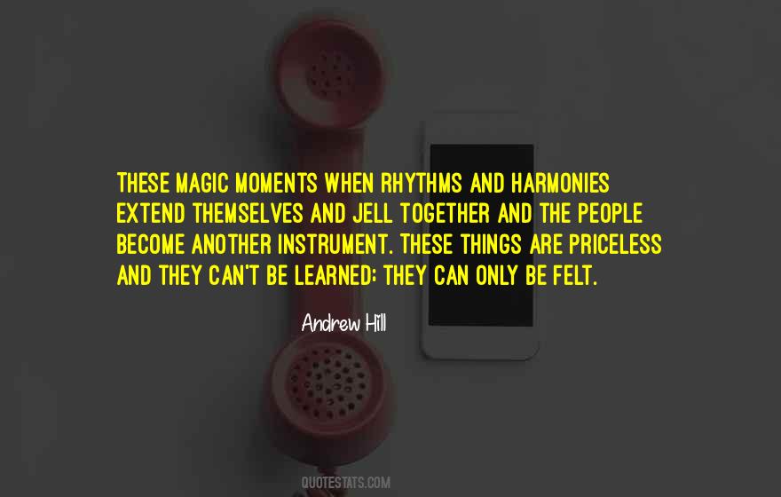 Quotes About Harmonies #1055124