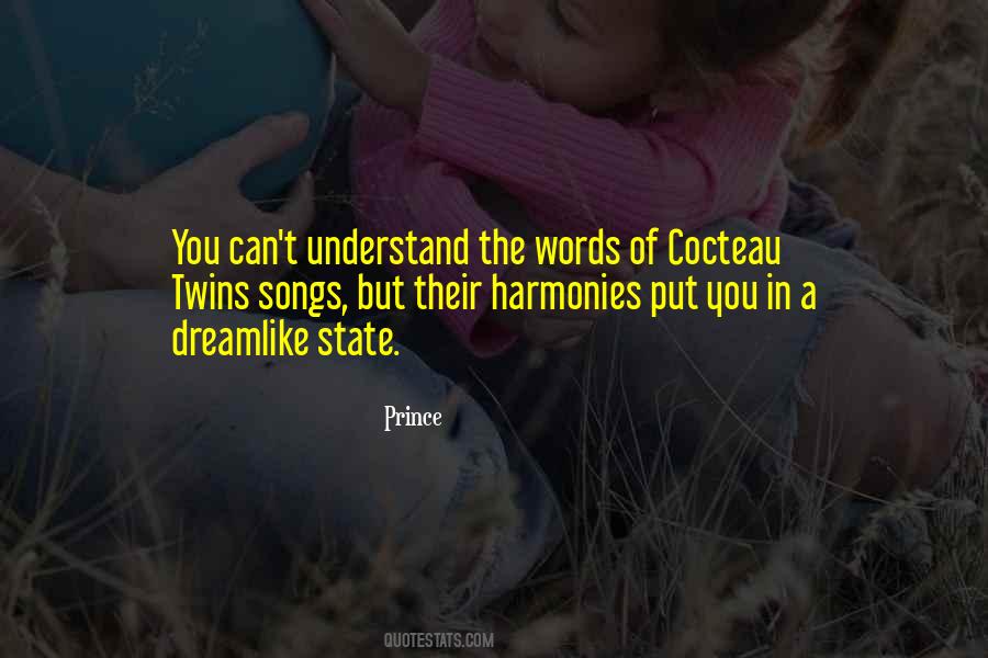 Quotes About Harmonies #1395770