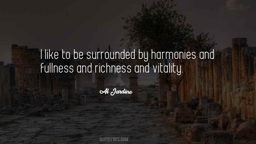 Quotes About Harmonies #799915