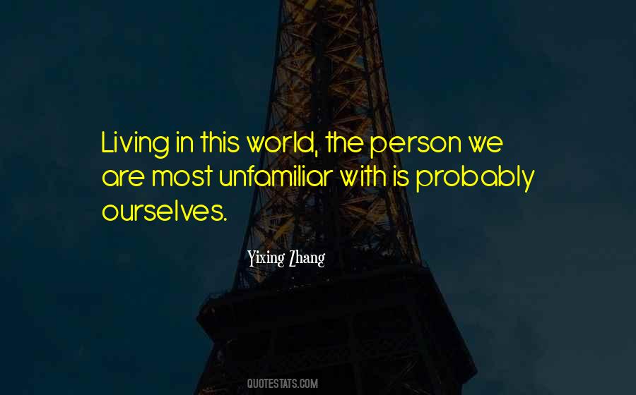 Zhang Yixing Quotes #958877