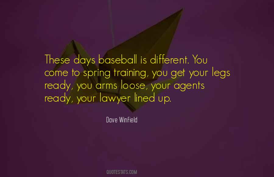 Quotes About Spring And Baseball #1395559
