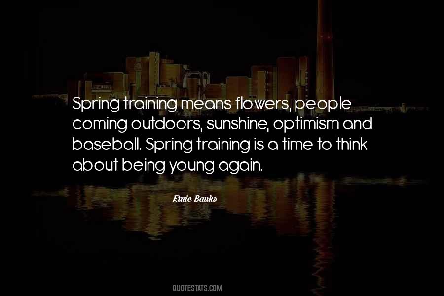 Quotes About Spring And Baseball #235184