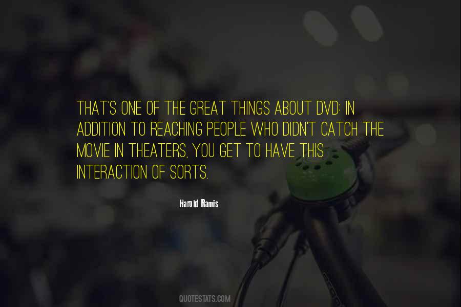 Quotes About Movie Theaters #1760543
