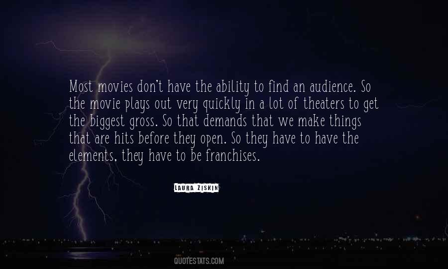 Quotes About Movie Theaters #1865472