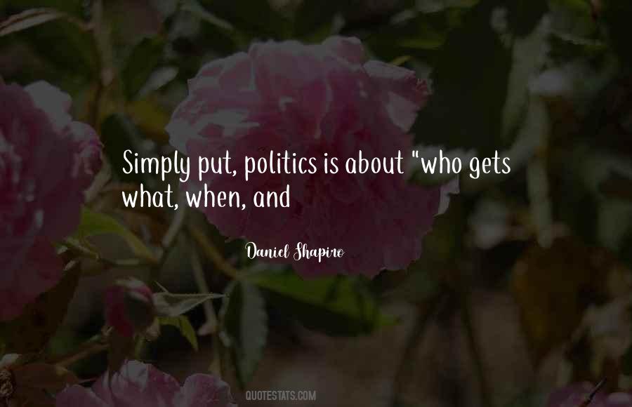 Quotes About Politics #1757369