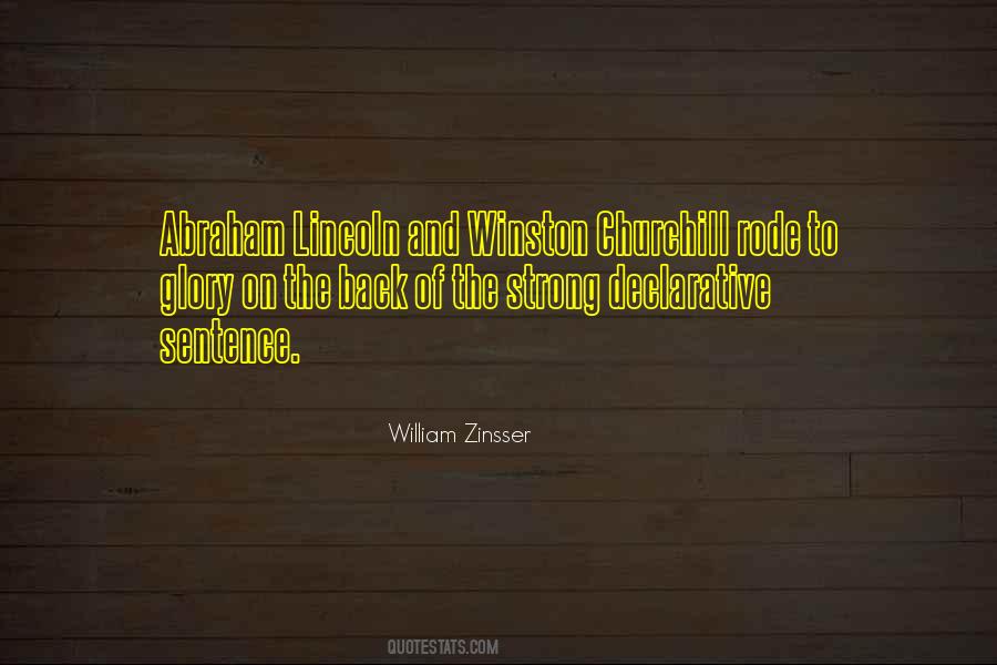 Zinsser Quotes #1141070