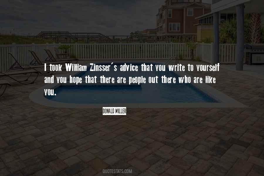 Zinsser Quotes #731809