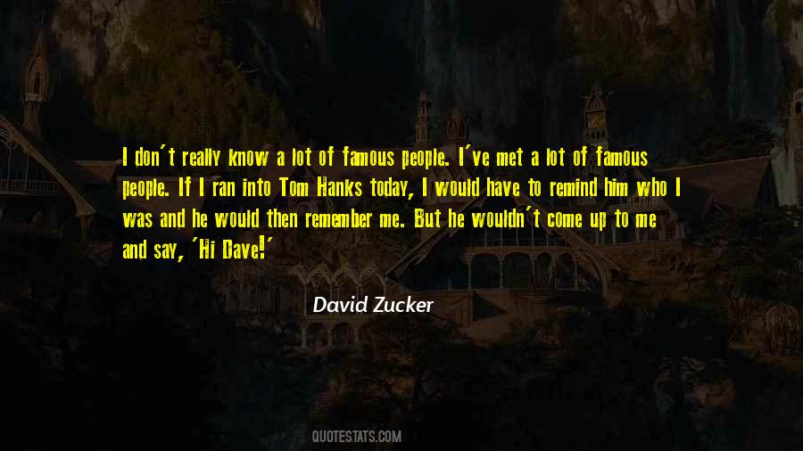 Zucker Quotes #351426