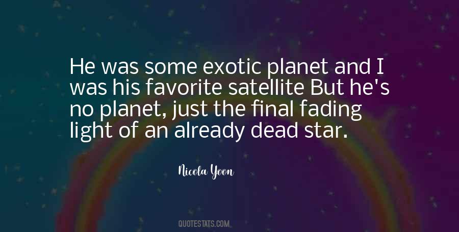 Quotes About Dead Star #1289720