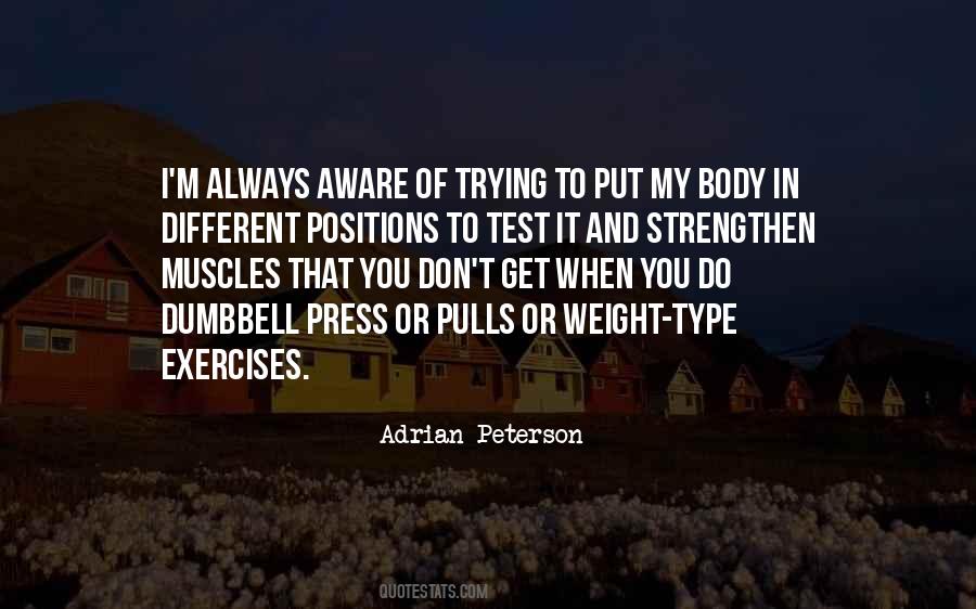 Quotes About Exercises #1244077