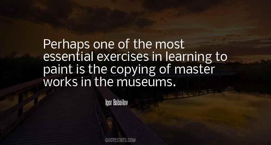 Quotes About Exercises #1451733