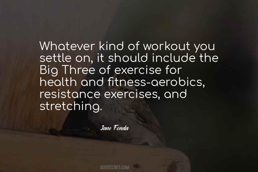 Quotes About Exercises #1732659