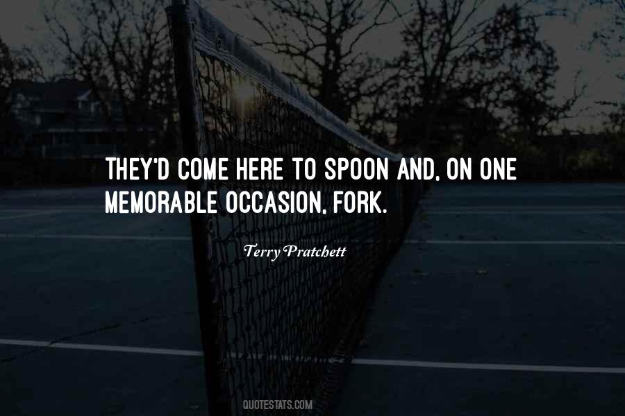 Quotes About Spoon And Fork #1696965