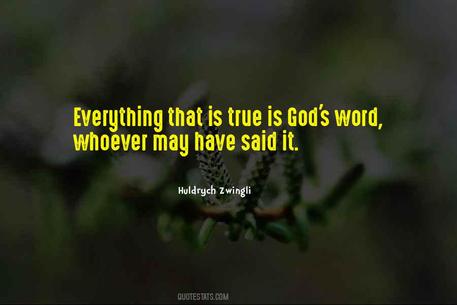 Zwingli Quotes #734594