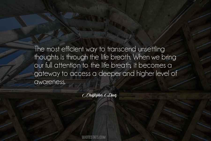 Quotes About Awareness Of Life #133528