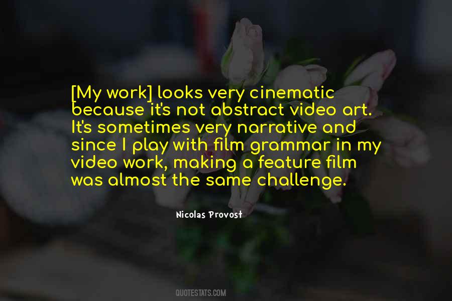 Quotes About Video Art #217140